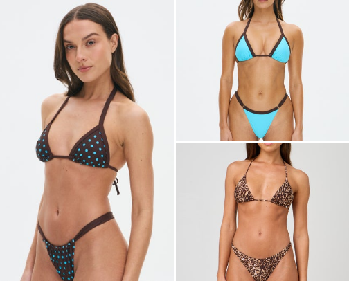 Bikini’s - Tropical Vacay cover photo collage