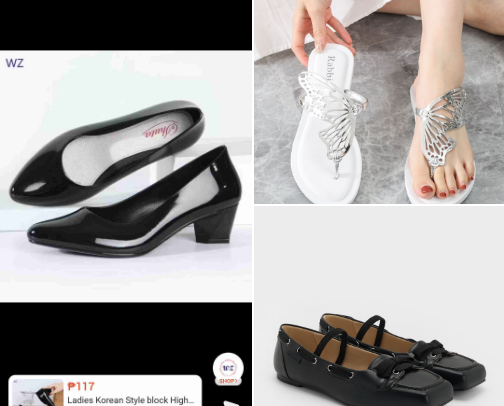 My Foot wear Collections cover photo collage