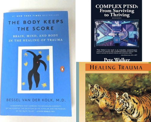 🌱Books For The Healing Journey cover photo collage