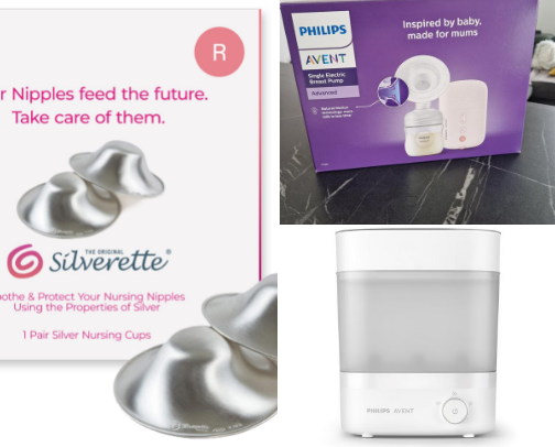 Postpartum and newborn recommendations cover photo collage