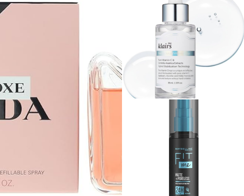 Beauty products that I swore by! cover photo collage