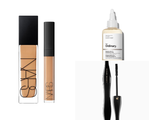 beauty recs from me to you <3 cover photo collage