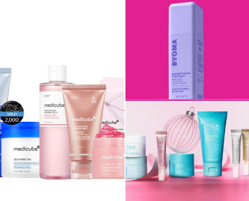 Skincare recommendations I’m loving as a mid 30 year old cover photo collage