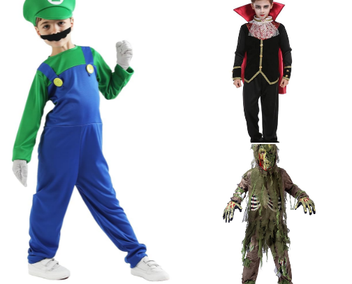 Halloween Costume for Boys cover photo collage