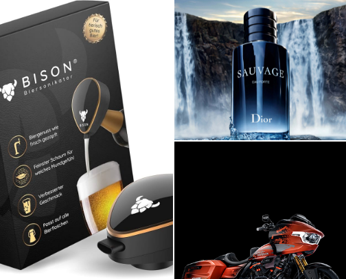 Gifts for Him cover photo collage