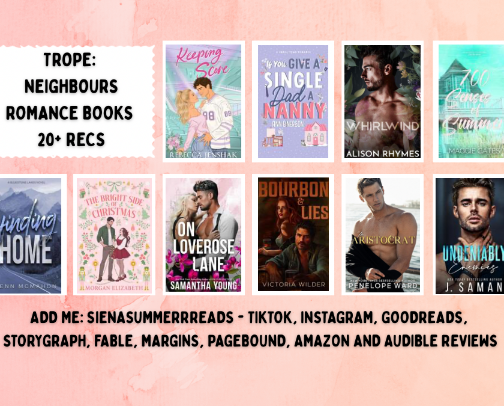 Neighbours Adult Romance Book Recommendations 📚 cover photo collage