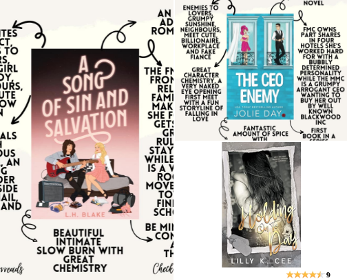 Neighbours Adult Romance Book Recommendations 📚 cover photo collage