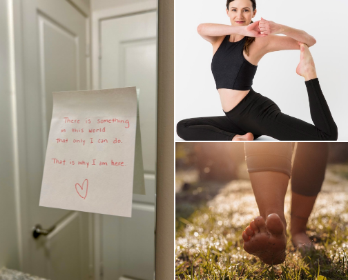 Self care cover photo collage