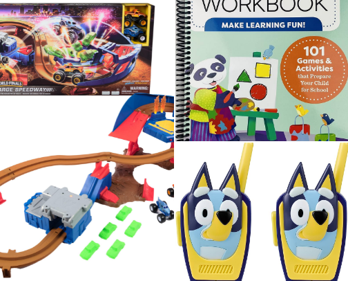 Christmas list for kids cover photo collage