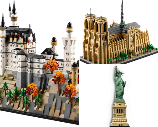 Building Sets cover photo collage