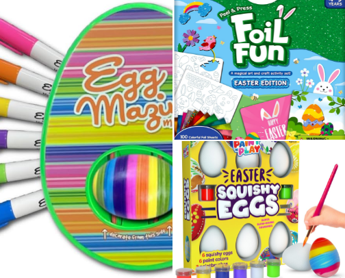 Kids Spring Activities For Easter cover photo collage