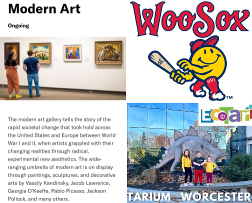 Local activities/tourist attractions in Worcester cover photo collage