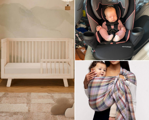 What to put on your baby registry cover photo collage