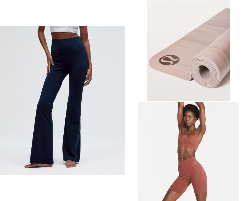 Training clothes cover photo collage