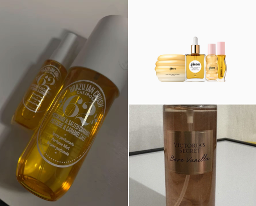 perfume for women🧚🏻 cover photo collage