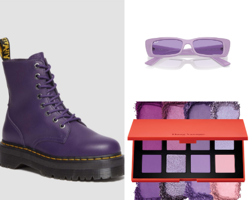 💜 Powered by Purple - For people who believe life is better in violet cover photo collage