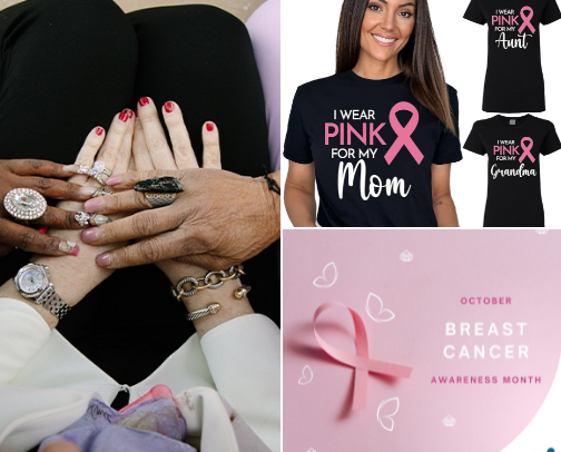 October is Breast Cancer Awareness Month-but you should always be aware cover photo collage