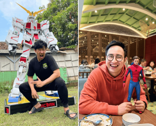 Recommended Indonesian account for action figure lovers cover photo collage