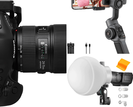 Quality photography tools to improve your photography skills 📷 cover photo collage