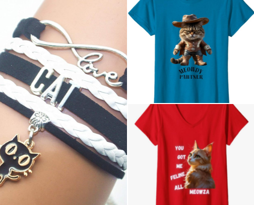 Cat Obsessed? So am I! Cat-themed Fashion! 🐈‍⬛ cover photo collage