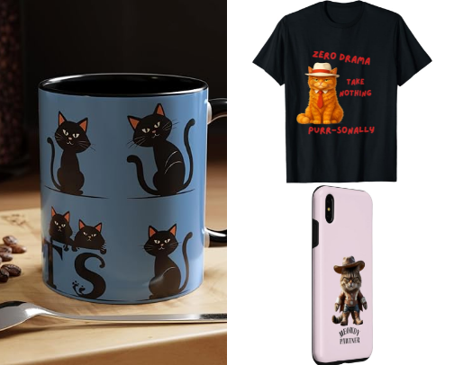 Cat Obsessed? So am I! Cat-themed Fashion! 🐈‍⬛ cover photo collage