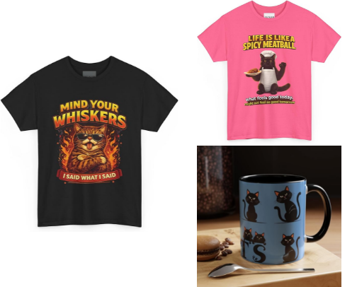 Cat Obsessed? So am I! Cat-themed Fashion! 🐈‍⬛ cover photo collage