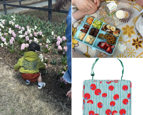 I’m a go explore the park mom, not a playground mom 🌿🤍 cover photo collage
