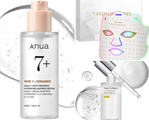 Get skin so smooth, they’ll think you had work done — no needles, no downtime, just glow.✨ Shop the skincare that gives surgery-level results for less! cover photo collage