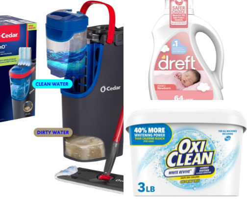 Cleaning Must Haves cover photo collage
