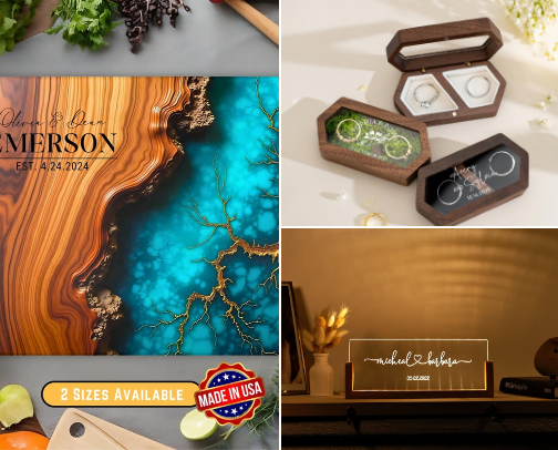 Unique Wedding Gifts cover photo collage