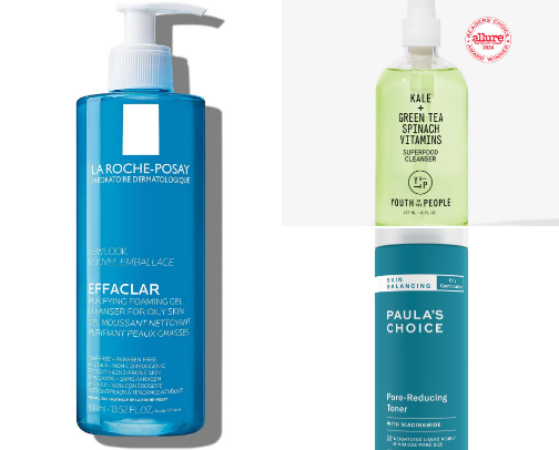 Hydrate the Dry, Control the Shine: The Ultimate Skincare Guide for Combination Skin! cover photo collage