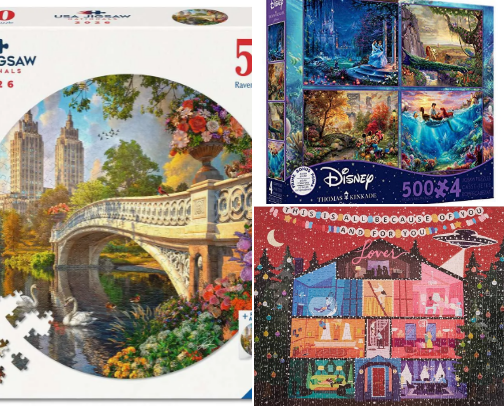Best Jigsaw Puzzles for Adults 🧩 cover photo collage