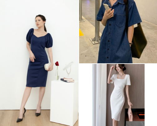 Plus Size Dresses That Hide Belly Fat cover photo collage