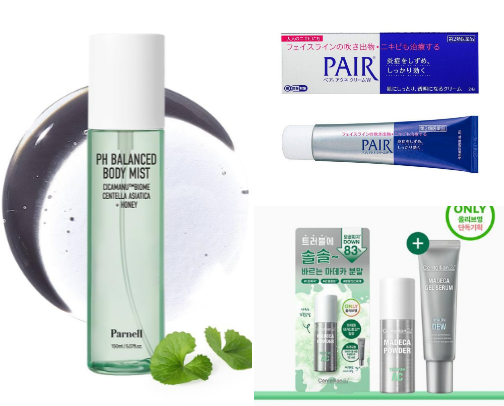 Acne Skincare cover photo collage