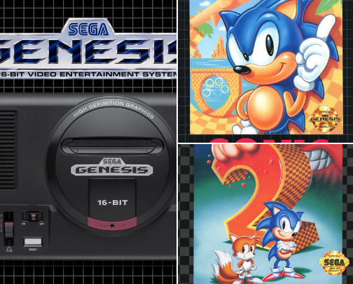 Sonic the Hedgehog must haves cover photo collage