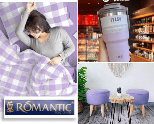 Since I like the color purple, I'll be giving you recommendations for all items that are purple. Isn't that interesting? cover photo collage