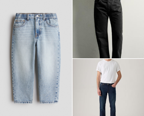 Rekomendasi Celana Jeans Pria & Wanita Stylish (High Quality & Terjangkau) cover photo collage
