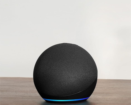 Amazon Echo Dot (newest model) - Vibrant sounding speaker with Alexa cover photo collage