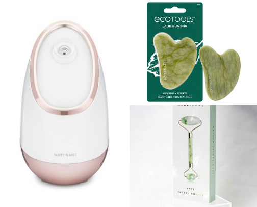 ✨ Glow Up Game-Changers: 13 Skincare Tools That Actually Transform My Skin (And Why I Swear By Them!) cover photo collage
