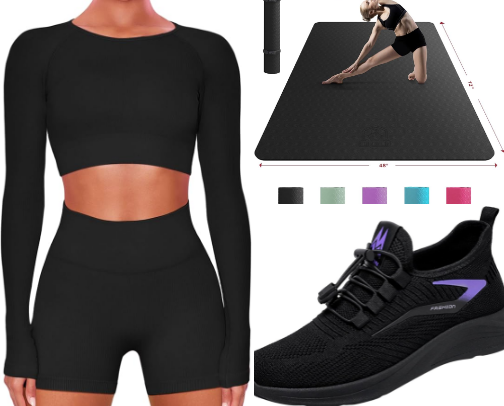 Must Have Workout Gear cover photo collage
