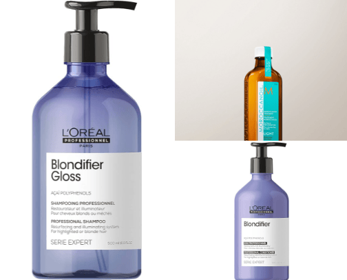 What you need for curly hair cover photo collage