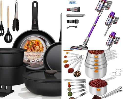 Must-Have Baking Essentials & Aesthetic Cooking Tools 🥮✨ cover photo collage