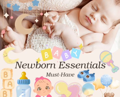 Every New Mom’s Must-Have Guide to Baby Essentials cover photo collage