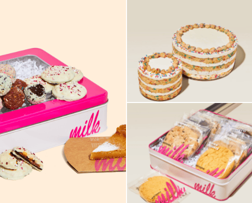 Milk Bar cover photo collage