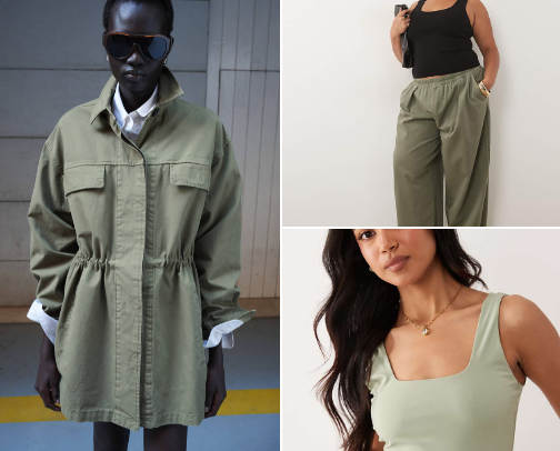 My Favorite Sage Green Outfits cover photo collage