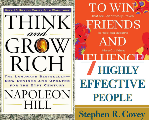 The Ultimate Book List - For entrepreneurs cover photo collage