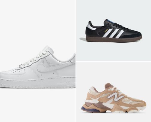 Step into style! Your new go-to shoes are here. cover photo collage