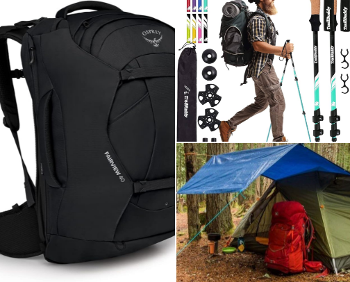 HIKING GEARS cover photo collage