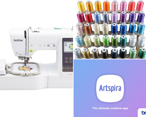 Embroidery Machine Essentials cover photo collage