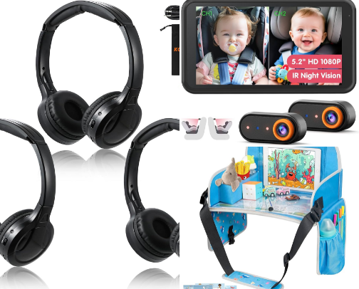 Car essentials cover photo collage